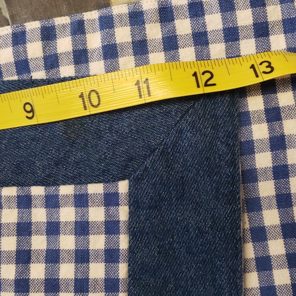 FREE WITH PURCHASE   Denim placemats - Picture 5 of 6